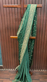 CREPE SILK SAREE 0302257