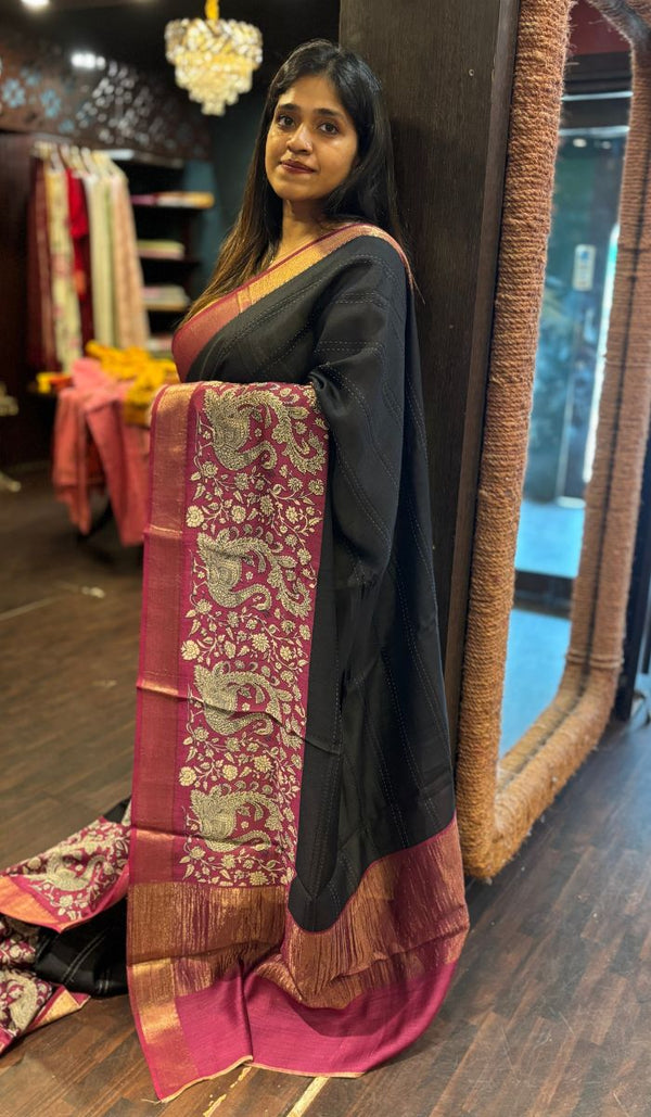 MUNGA TUSSAR SAREE 16042524