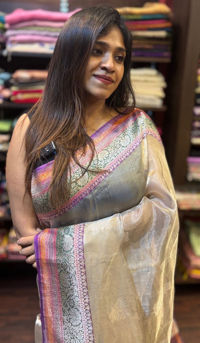 PURE TISSUE SILK SAREE 1104251