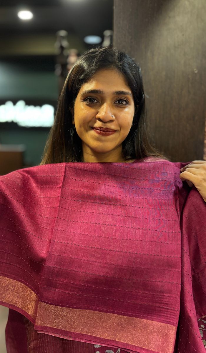 MUNGA TUSSAR SAREE 16042544