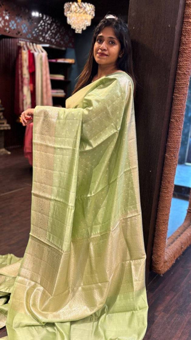 KORA CHINIYA SILK SAREE 09042594