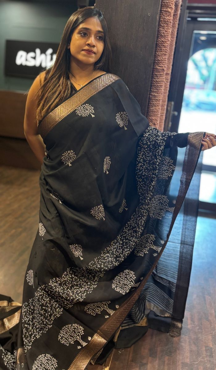 CHANDERI SAREE 12042526