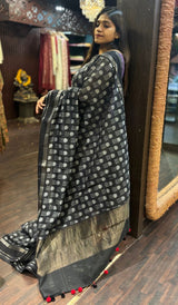 CHANDERI SILK SAREE 01042583