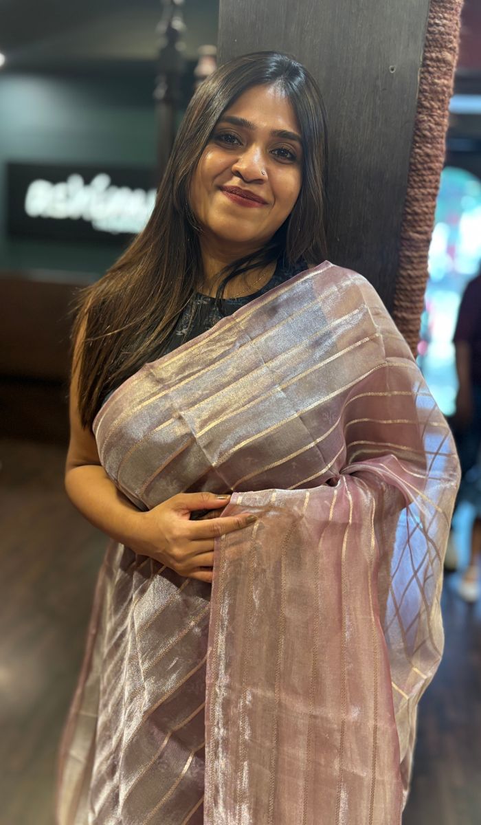 ORGANZA SAREE 19042514