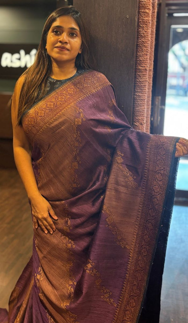 RAW SILK SAREE 02042583