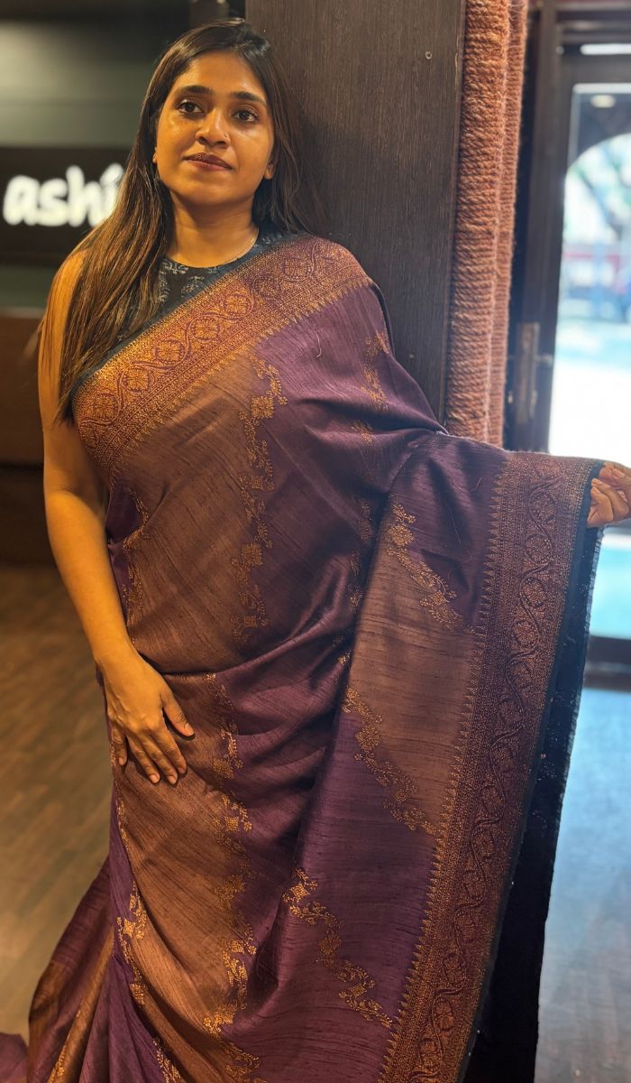 RAW SILK SAREE 02042583