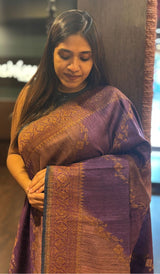 RAW SILK SAREE 02042583