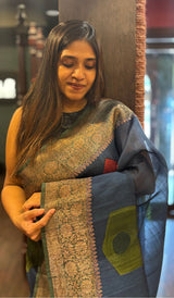 TUSSAR SILK SAREE 02042577