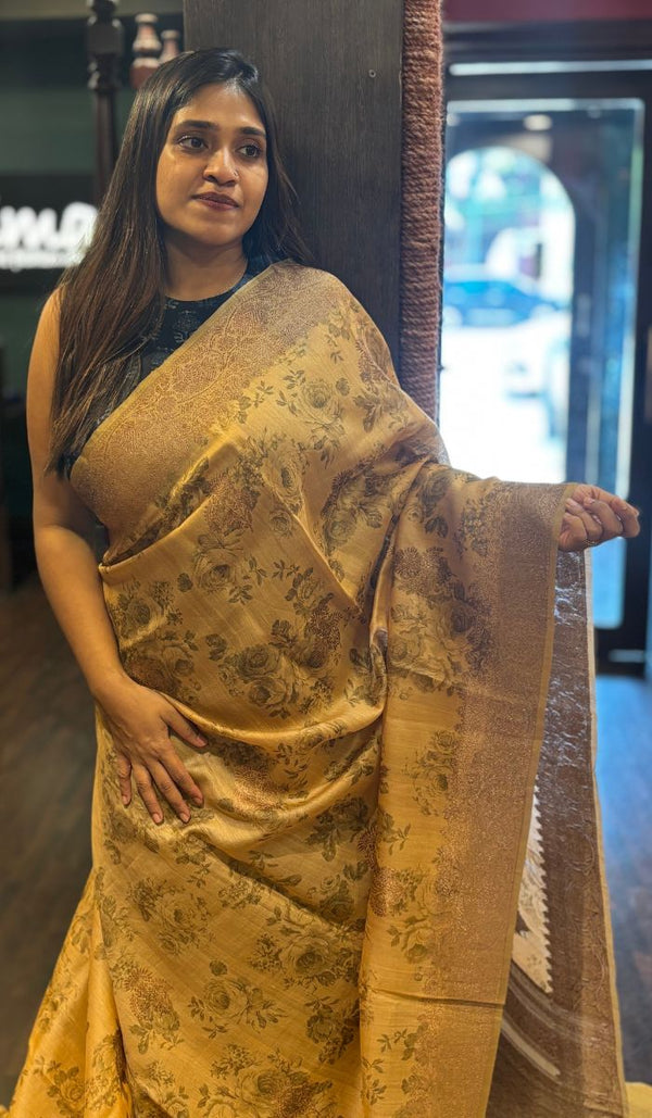 TUSSAR SILK SAREE 02042587