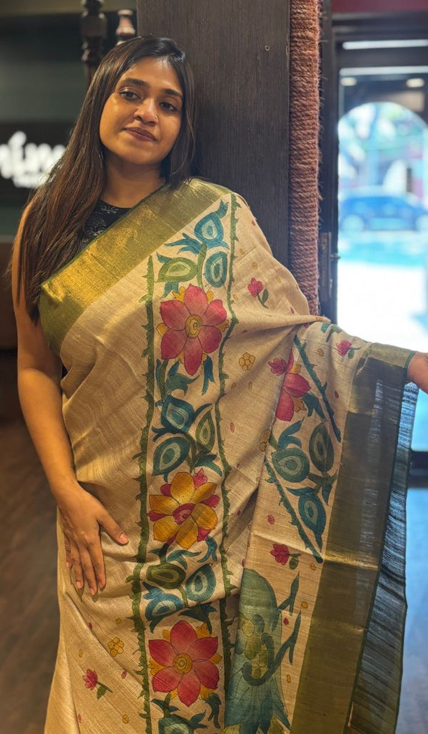 TUSSAR SILK SAREE 02042571