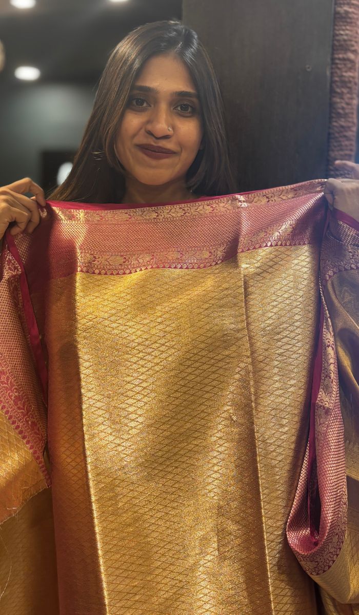 SEMI TISSUE SAREE 0505257