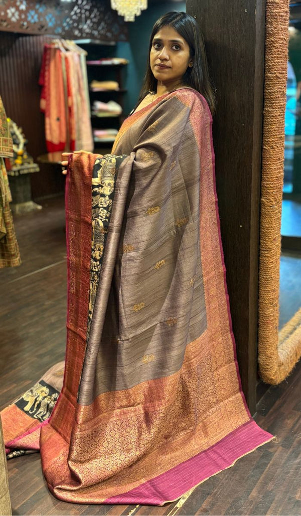 TUSSAR SILK SAREE 10092458