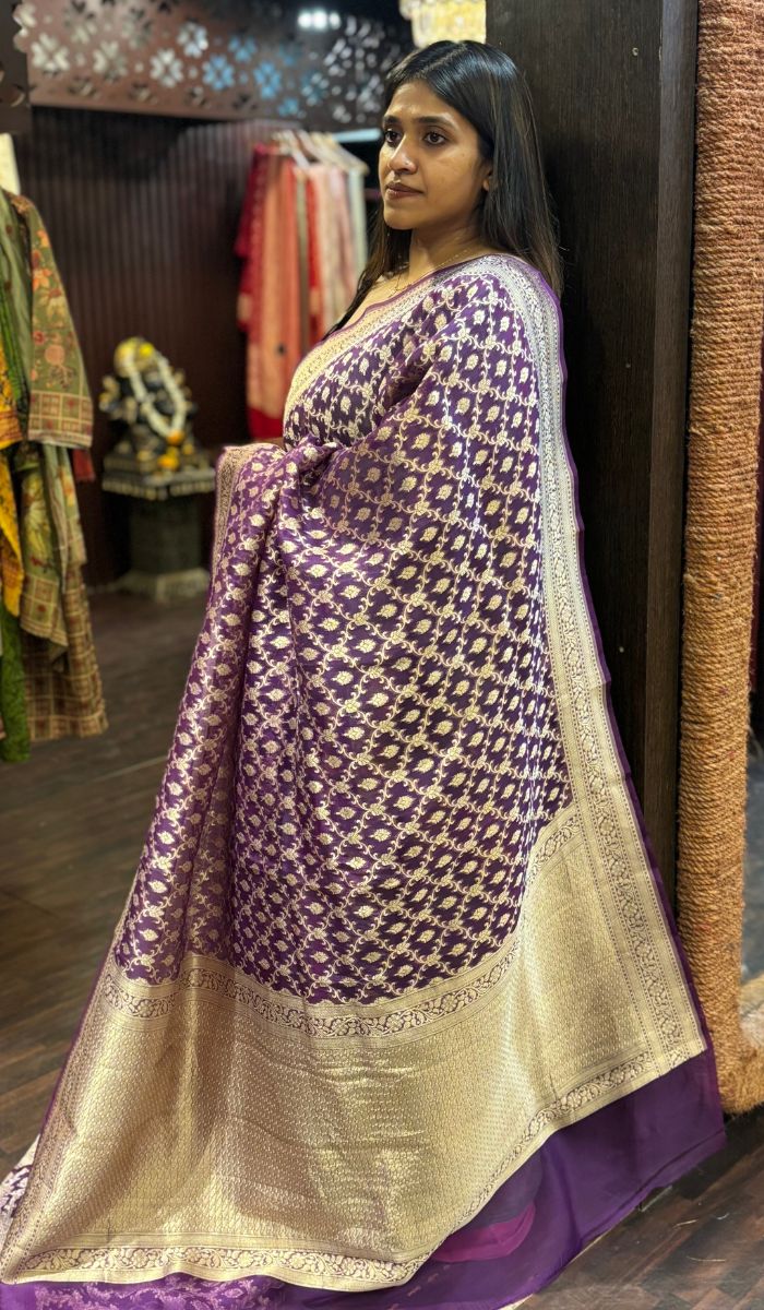 ORGANZA SAREE 14112423