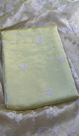 TISSUE UNSTITCHED SALWAR 22052517