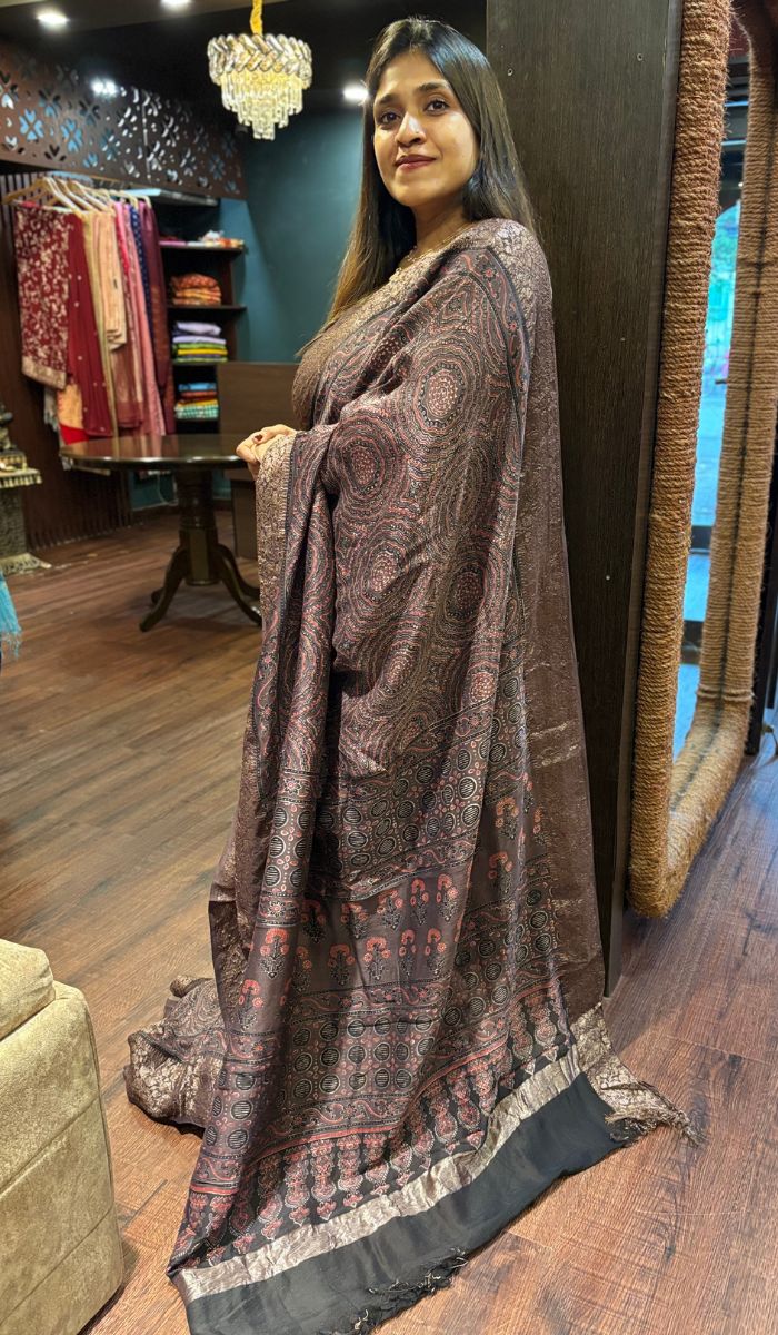 KORA CHANDERI SAREE 2105259