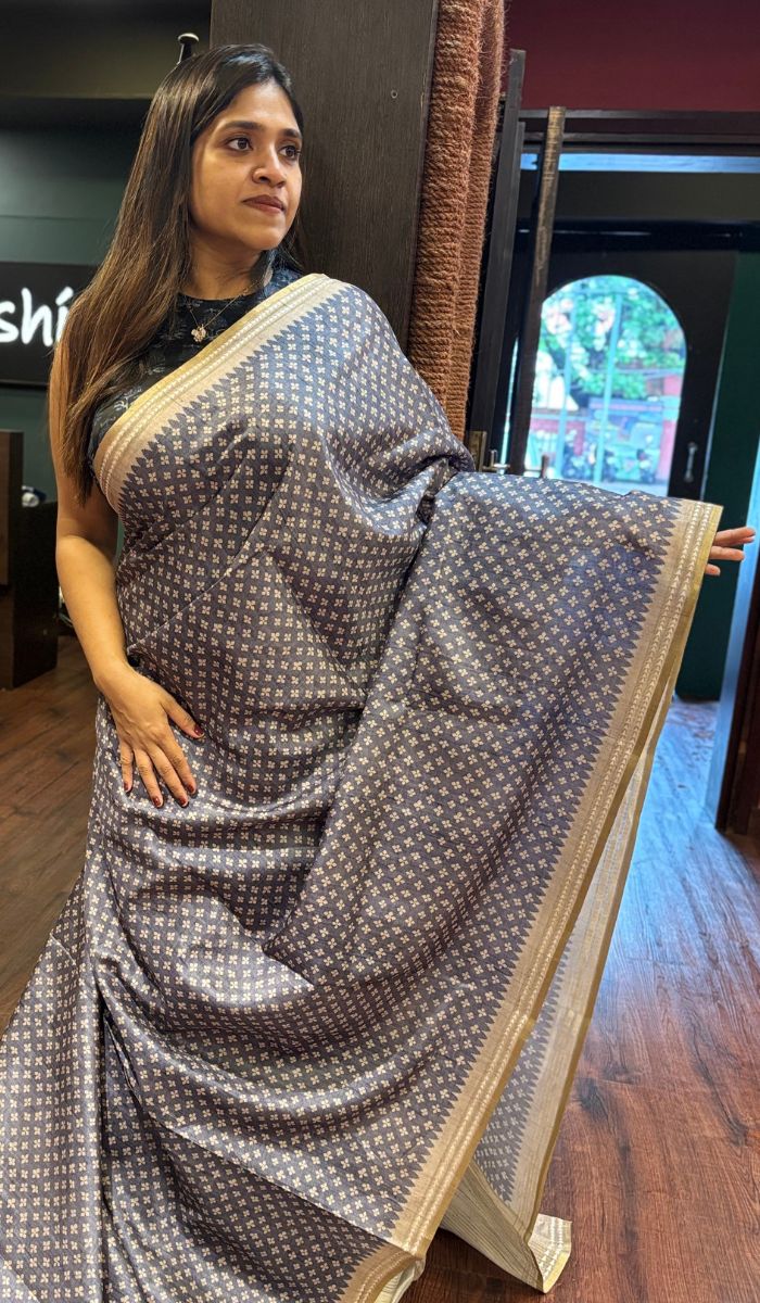 SEMI TUSSAR SAREE 22052559