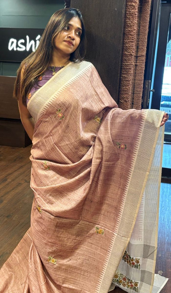 SEMI TUSSAR SAREE 220525139