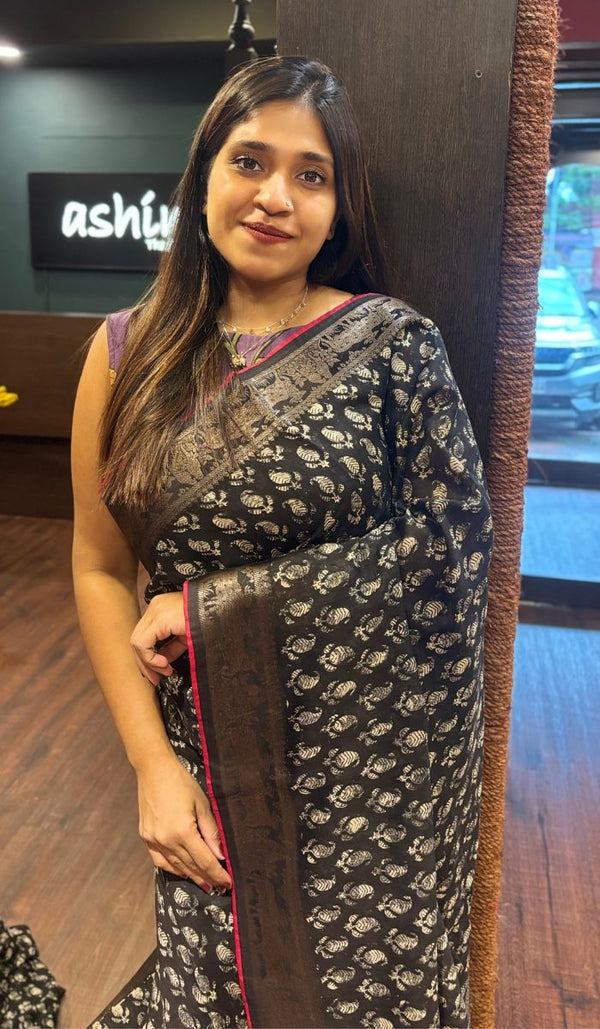 CHANDERI SAREE 24052536