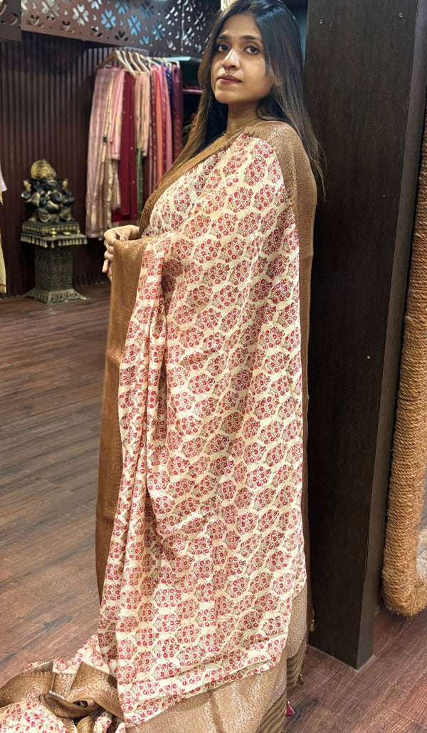 CHANDERI SAREE 24052547