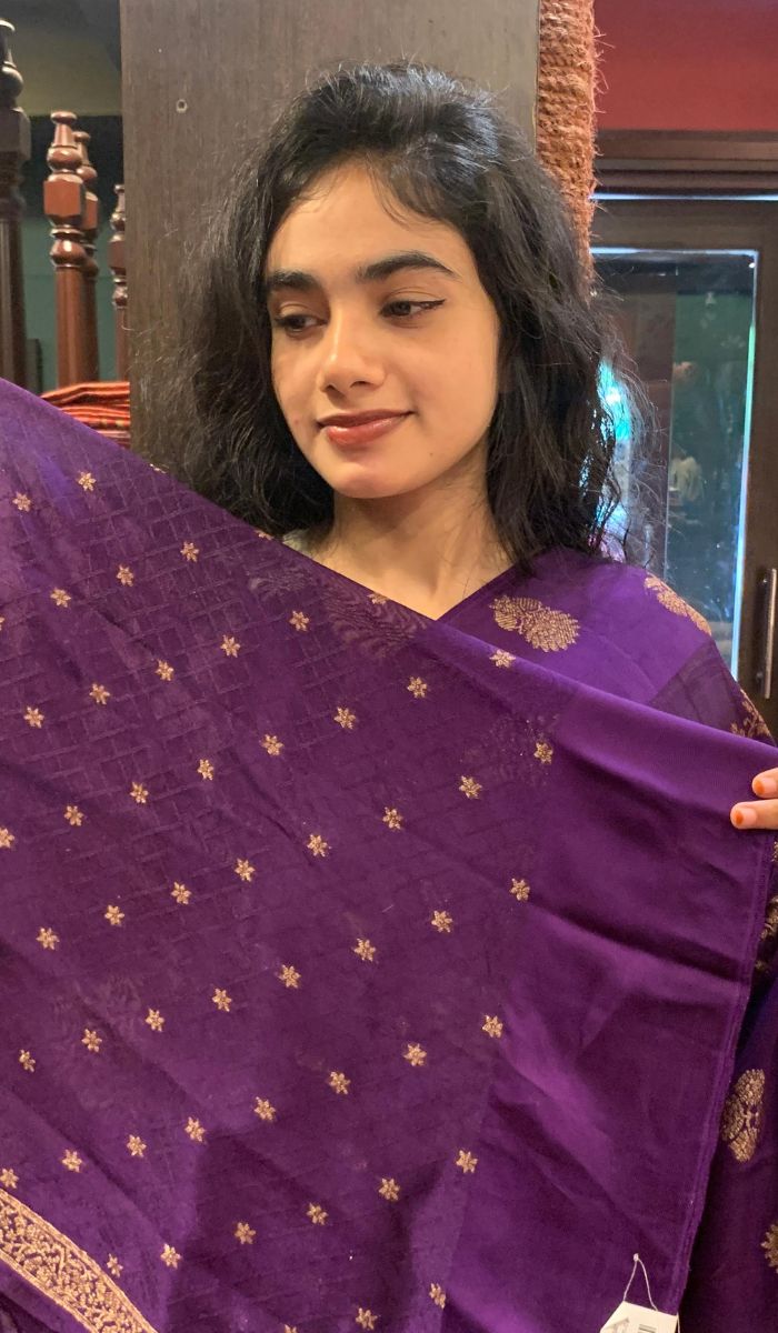 SATIN TUSSAR SAREE 24052527