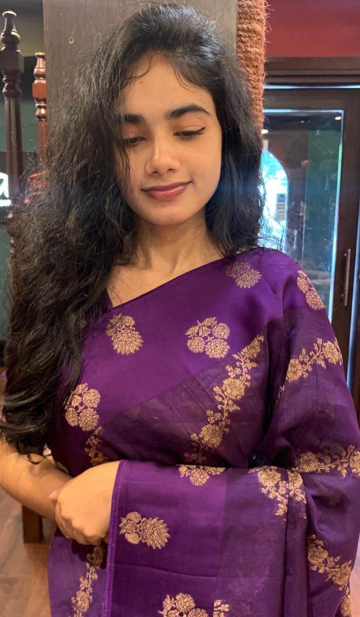 SATIN TUSSAR SAREE 24052527