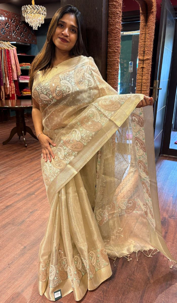 TISSUE KOTA SAREE 28052532
