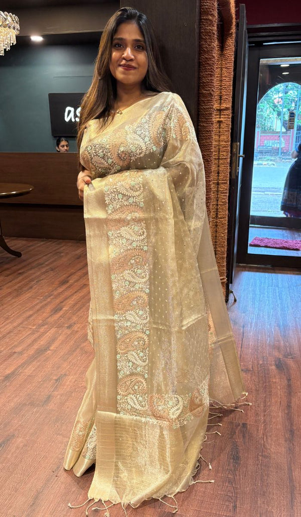 TISSUE KOTA SAREE 28052532