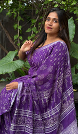 SEMI LINEN SAREE 19062418
