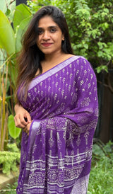 SEMI LINEN SAREE 19062418