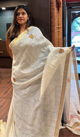 LINEN SAREE 1107255