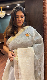 LINEN SAREE 1107255