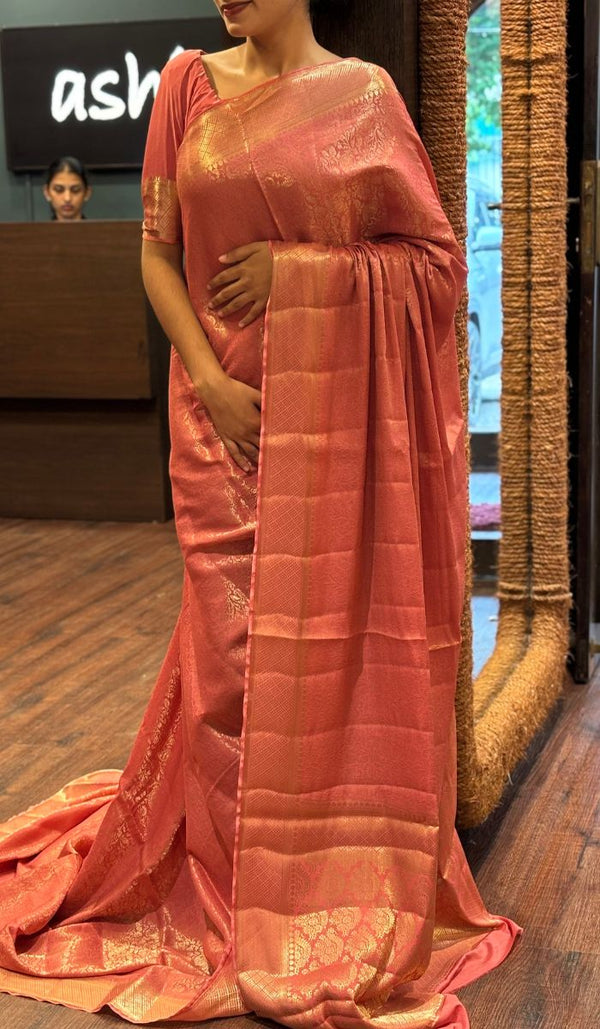 SEMI CREPE SAREE 16072568