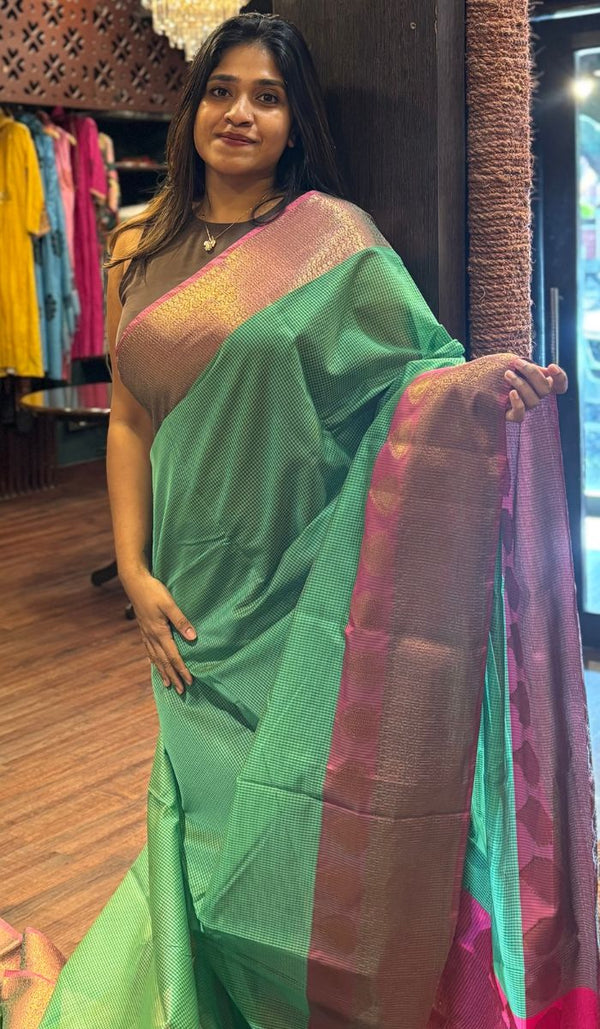 CHANDERI SILK SAREE 010925105