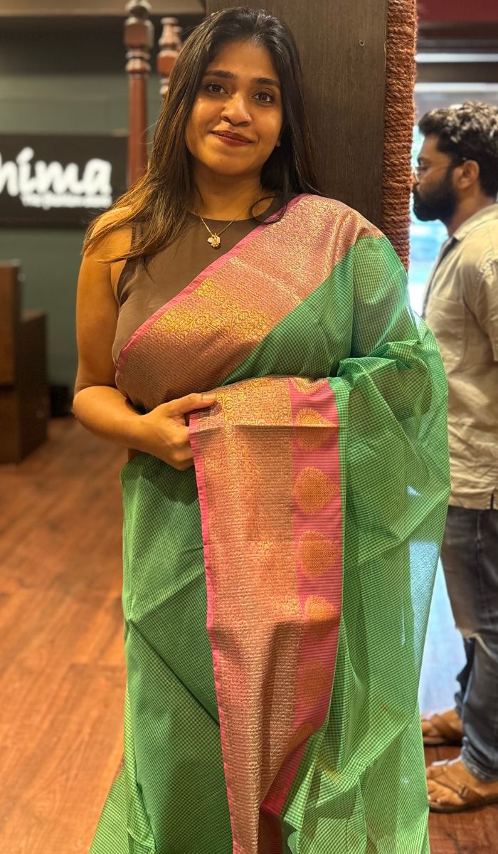 CHANDERI SILK SAREE 010925105