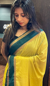 SEMI CREPE SAREE 1309251