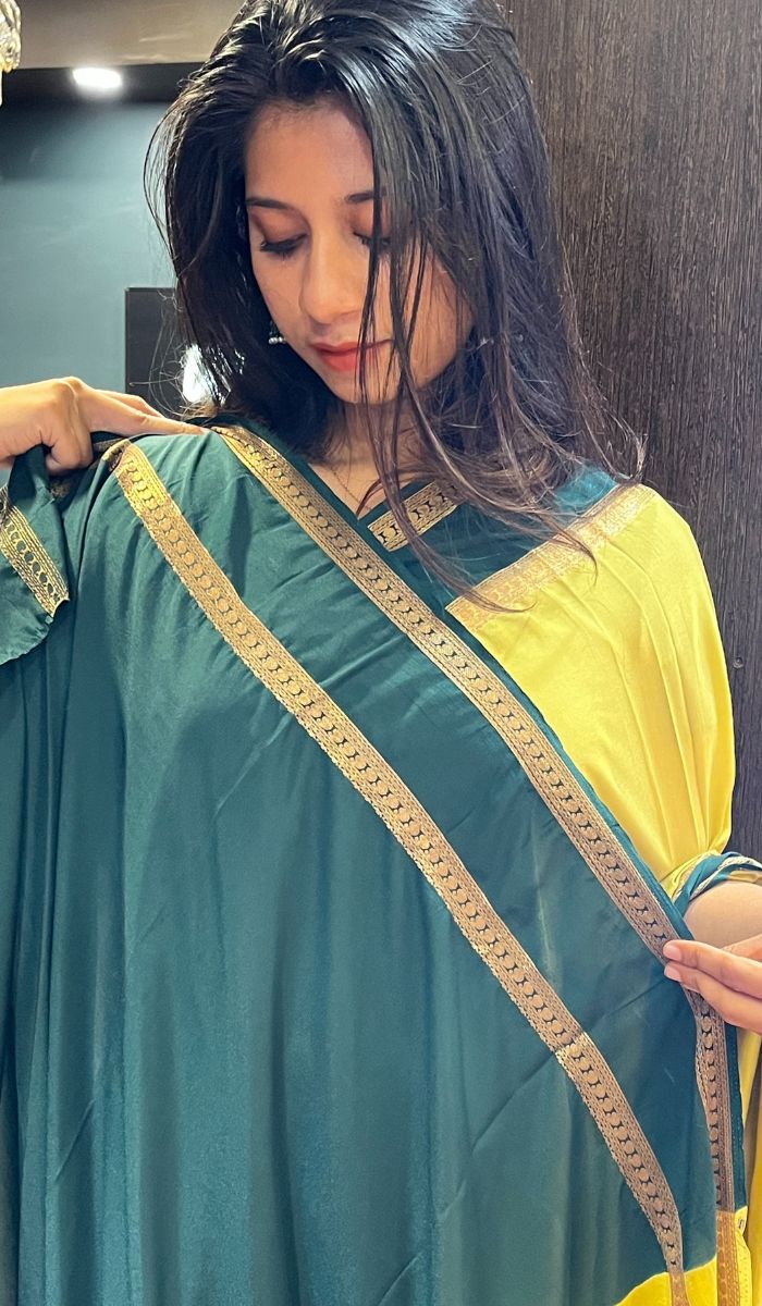 SEMI CREPE SAREE 1309251