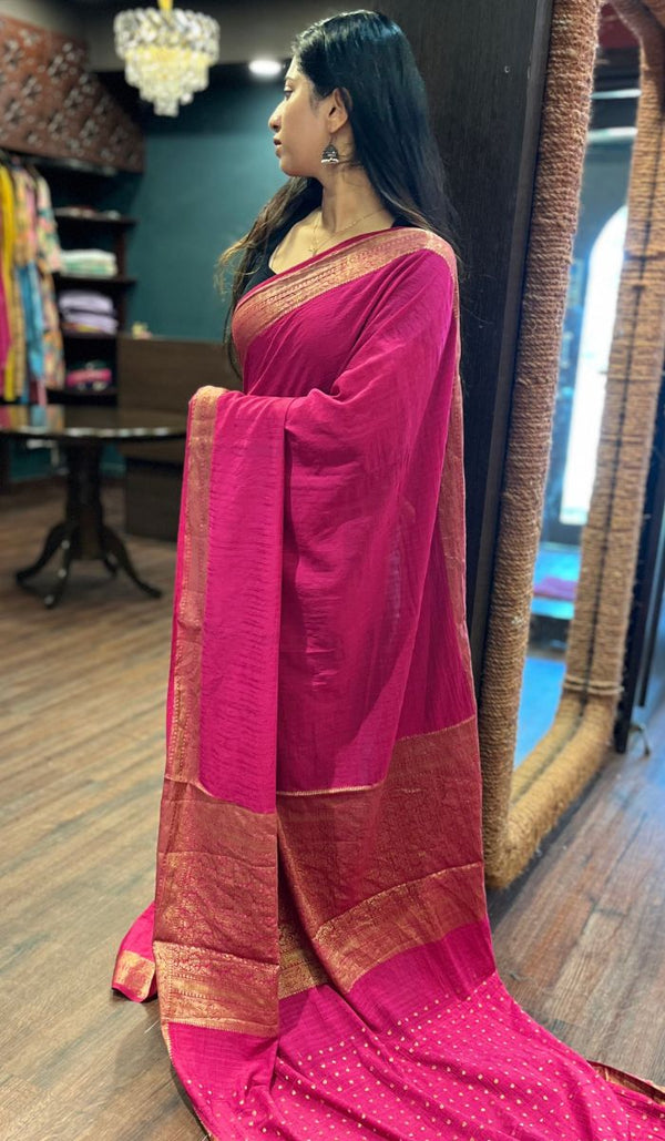 SEMI GEORGETTE SAREE 1309259