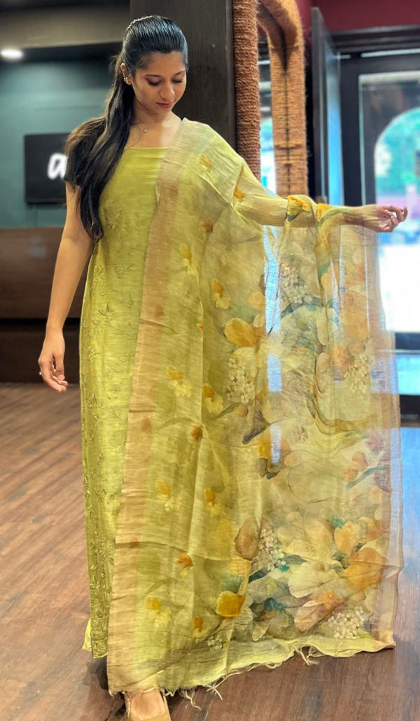 LINEN UNSTITCHED SALWAR 2805243