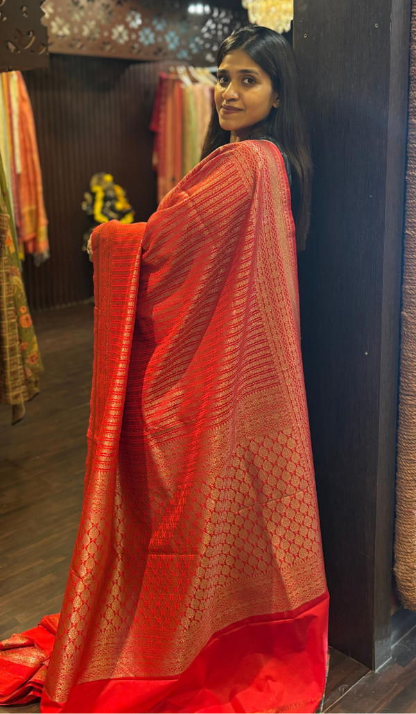 SEMI KATAN SAREE 13012523