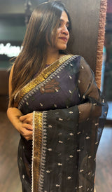 ORGANZA SAREE 24122429
