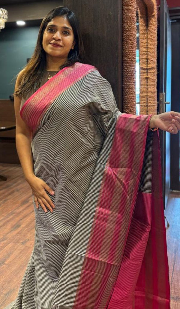 COTTON BANARASI SAREE 010925116