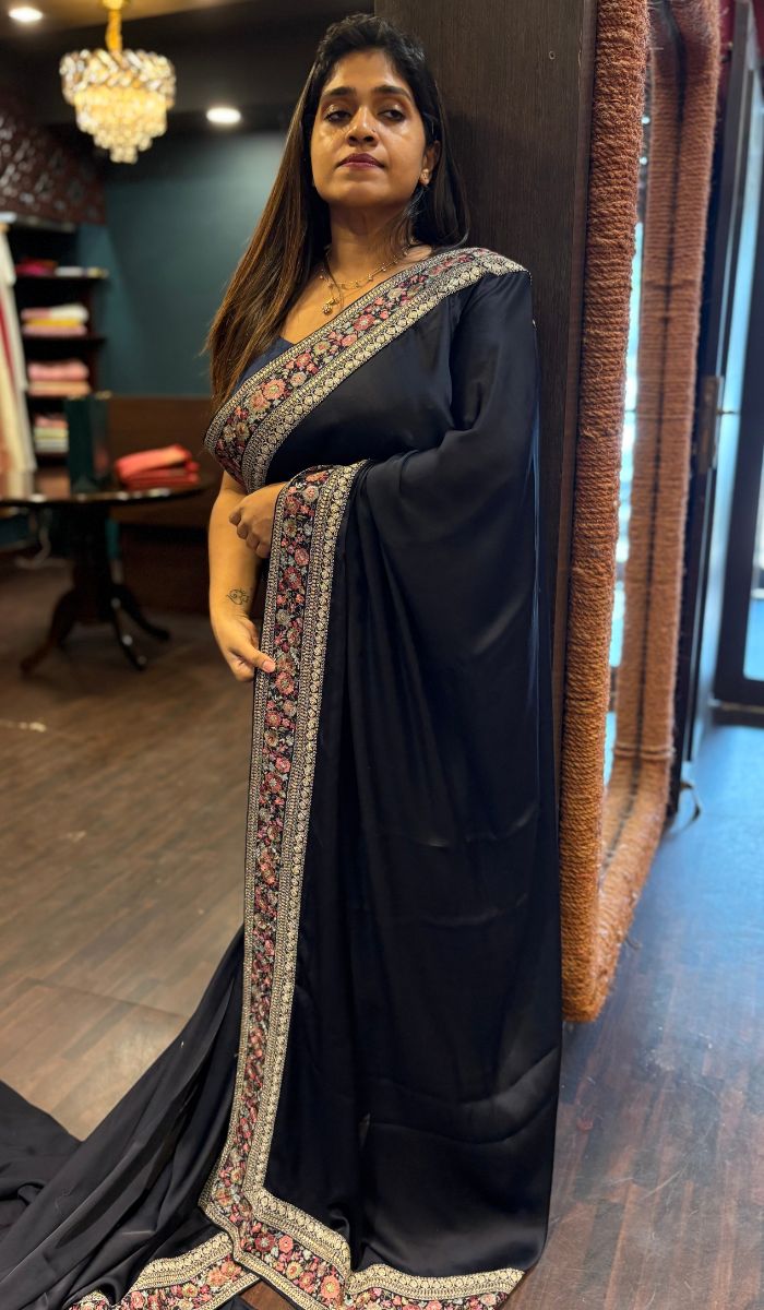 CREPE SAREE 0302251