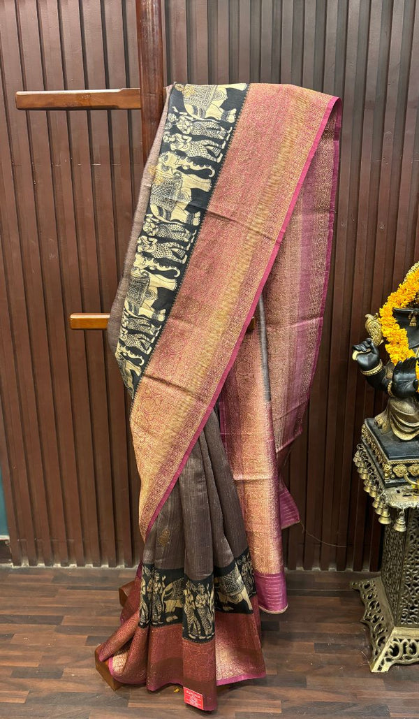 TUSSAR SILK SAREE 10092458