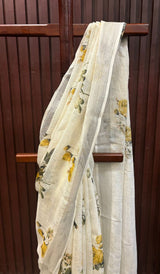 LINEN SAREE 02022530