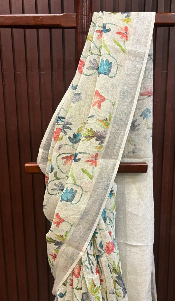 LINEN SAREE 02022532