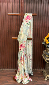 CHIFFON SAREE 02022518