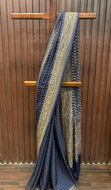 CREPE SILK SAREE 0302252