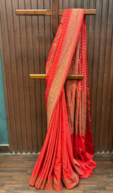 CREPE SILK SAREE 03022510