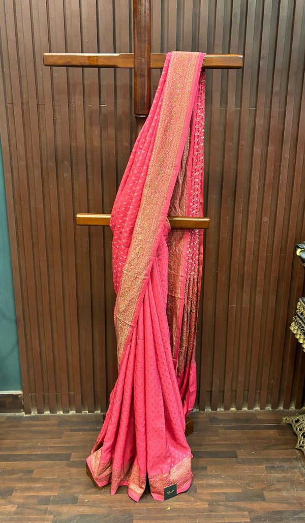 CREPE SILK SAREE 0302253