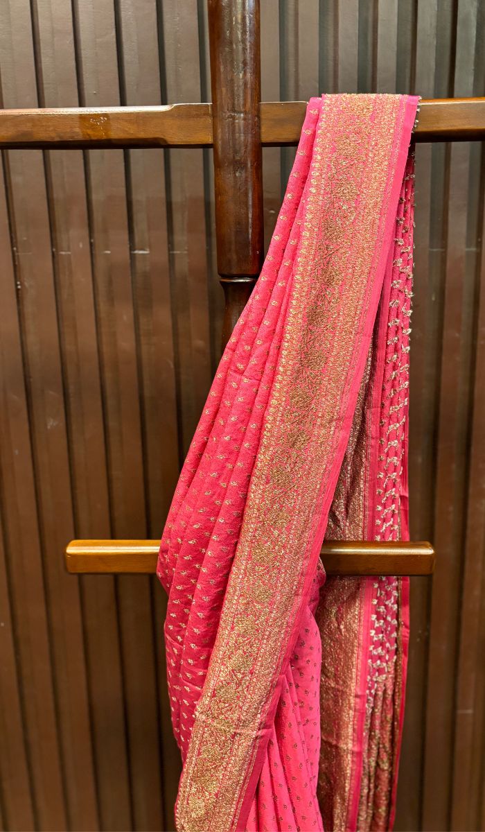 CREPE SILK SAREE 0302253